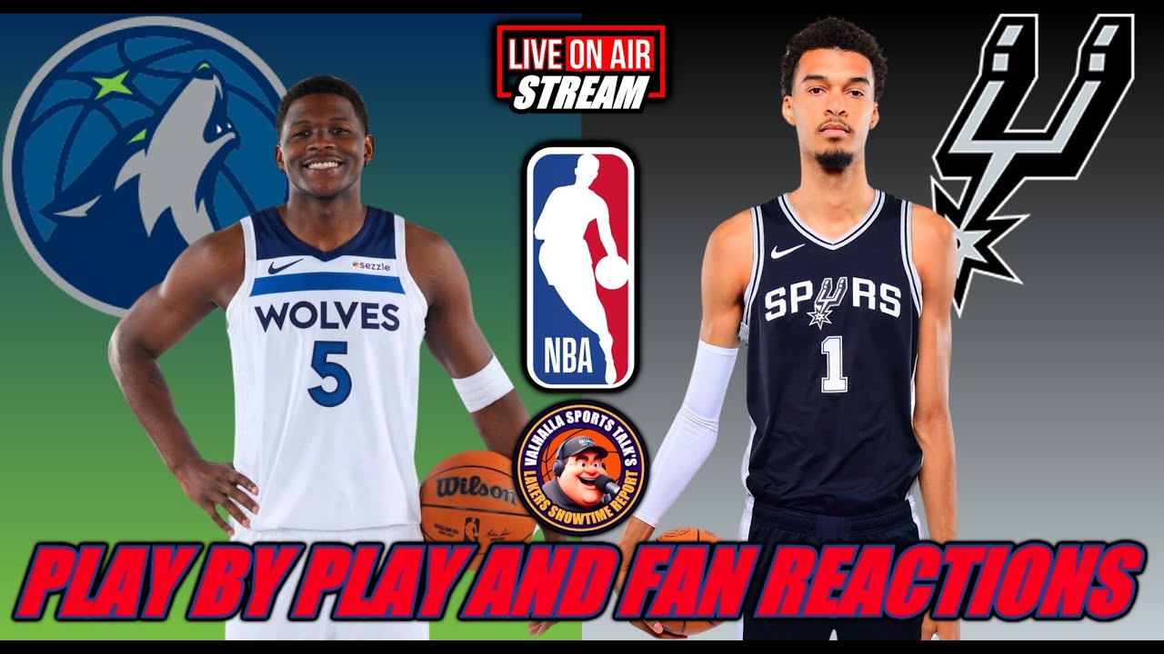 Minnesota Timberwolves VS San Antonio Spurs NBA Live Stream