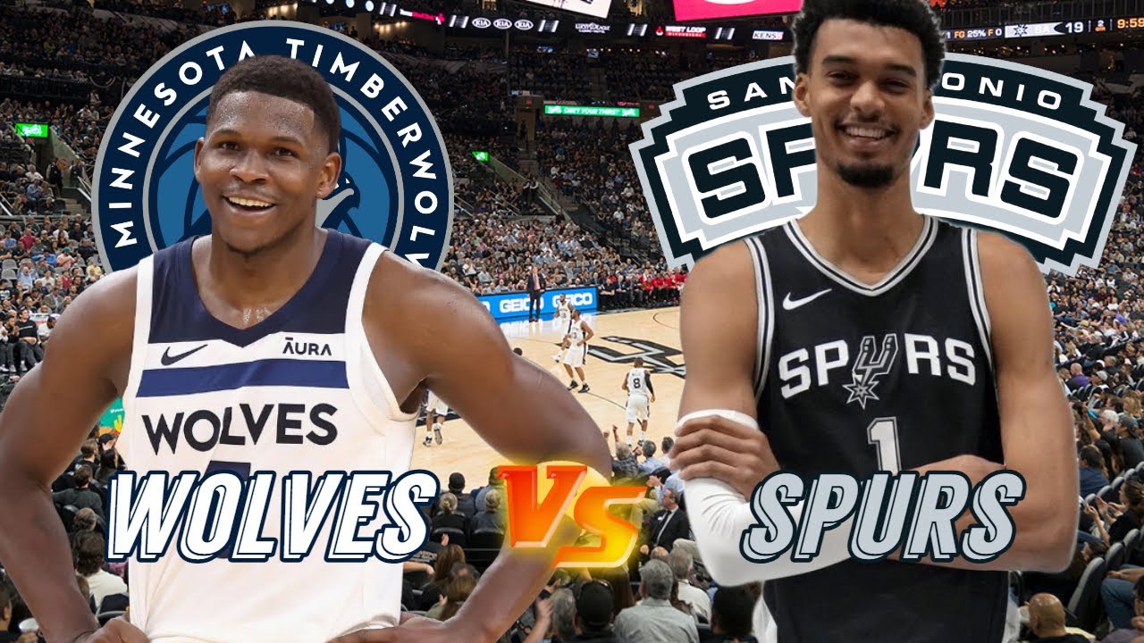 Minnesota Timberwolves vs San Antonio Spurs Live Play by Play & Scoreboard