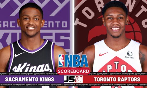 Sacramento Kings Vs Toronto Raptors | NBA Live Play-By-Play Scoreboard 2024