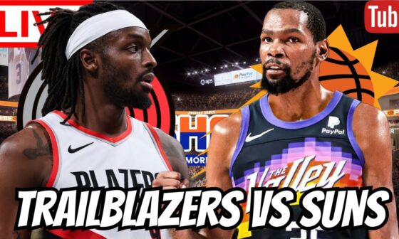 Portland Trail Blazers Vs Phoenix Suns NBA 🏀 Live Stream