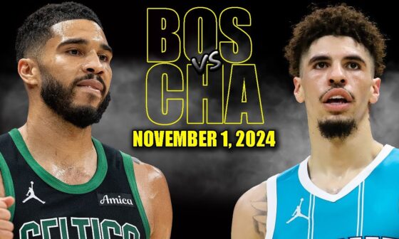 Boston Celtics vs Charlotte Hornets Full Game Highlights - November 2, 2024 NBA Season