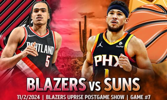 Portland Trail Blazers vs Phoenix Suns Recap | Highlights | Postgame Show