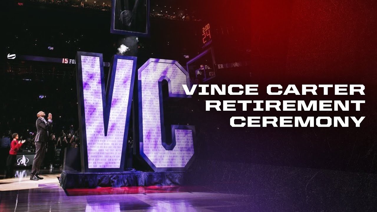 Toronto Raptors Retire Vince Carter’s Jersey | Full Jersey Retirement Ceremony