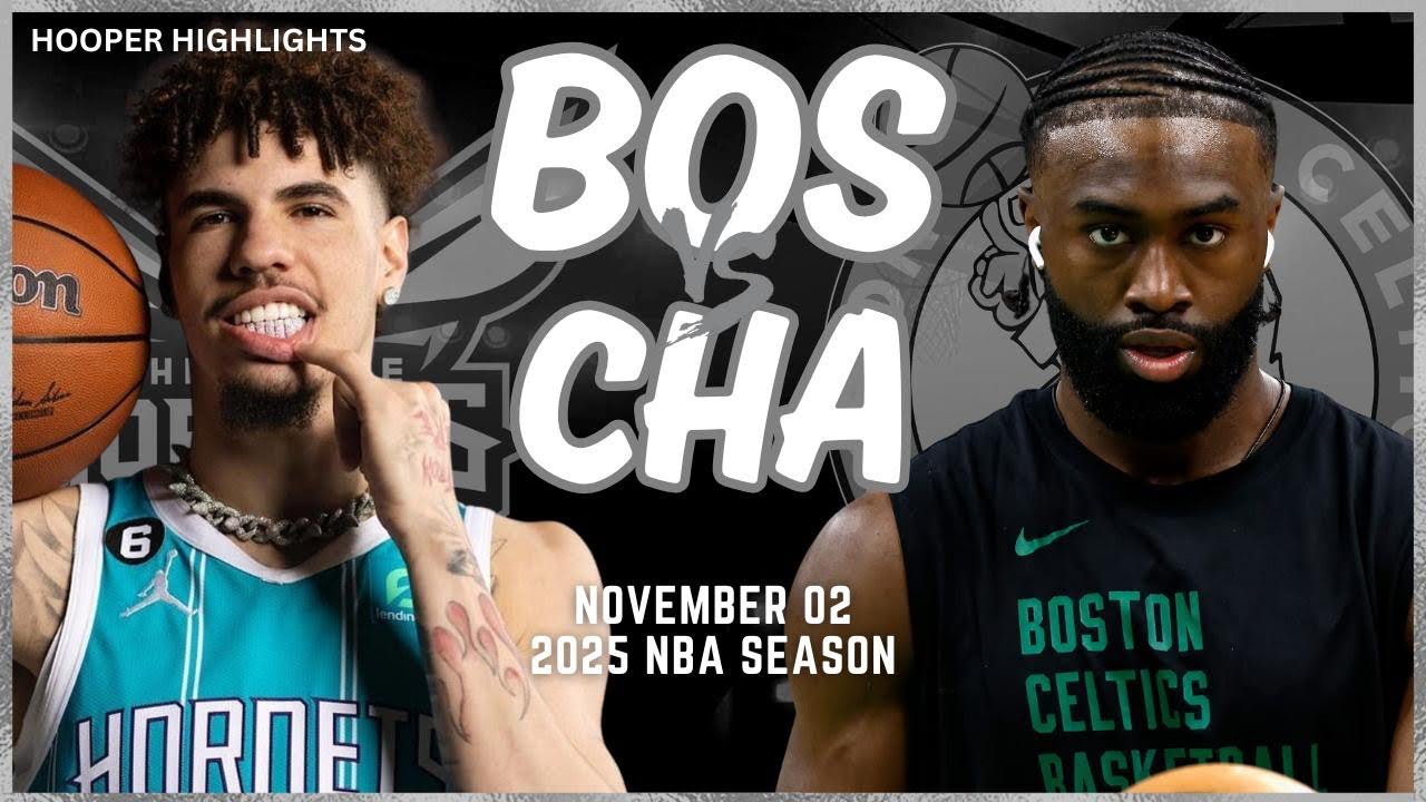 Boston Celtics vs Charlotte Hornets Full Game Highlights | Nov 2 | 2025 NBA Season