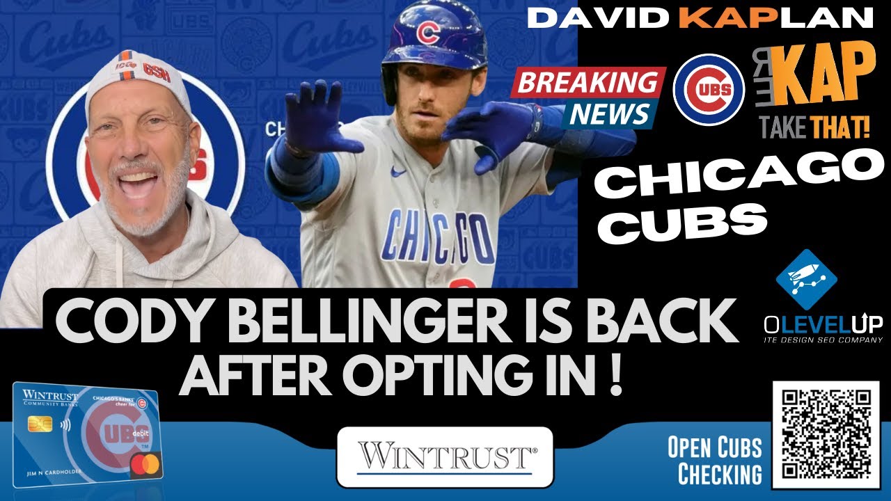 REKAP: ⚾️ Cody Bellinger is BACK after opting IN to stay with Chicago Cubs