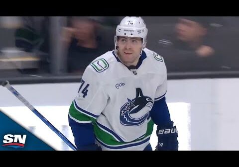 Jake DeBrusk Breaks Through For First Goal With Canucks