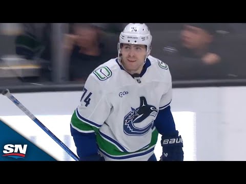 Jake DeBrusk Breaks Through For First Goal With Canucks