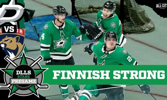 STARS PREGAME: Dallas Stars vs Florida Panthers in Finland | DLLS Stars Podcast