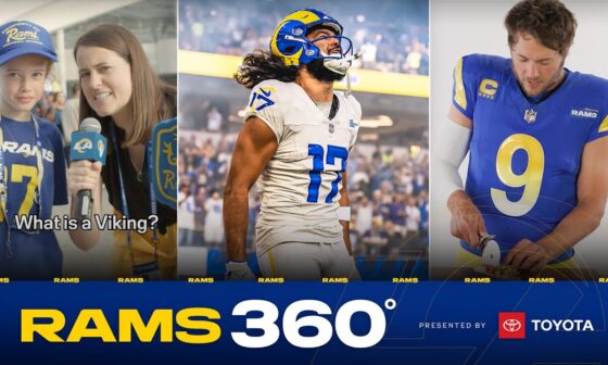 Rams 360: Vikings Sounds Of The Game, Coach McVay Show, Choppin' It Up & More