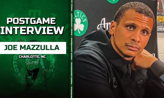 Joe Mazzulla PRAISES Luke Kornet After Big Night | Celtics vs Hornets Postgame