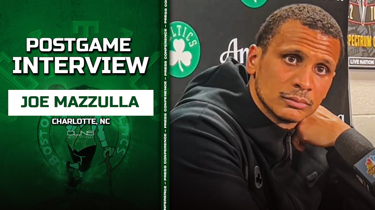 Joe Mazzulla PRAISES Luke Kornet After Big Night | Celtics vs Hornets Postgame