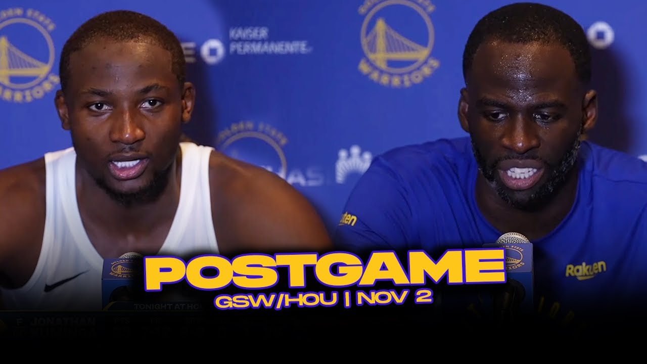 Warriors/Rockets Postgame x Analysis: Kuminga, Draymond, Kerr Reactions | Nov 2, 2024