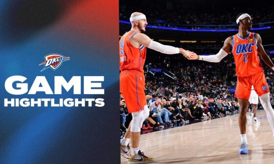 OKC Thunder at LA Clippers | Game Highlights | November 2, 2024