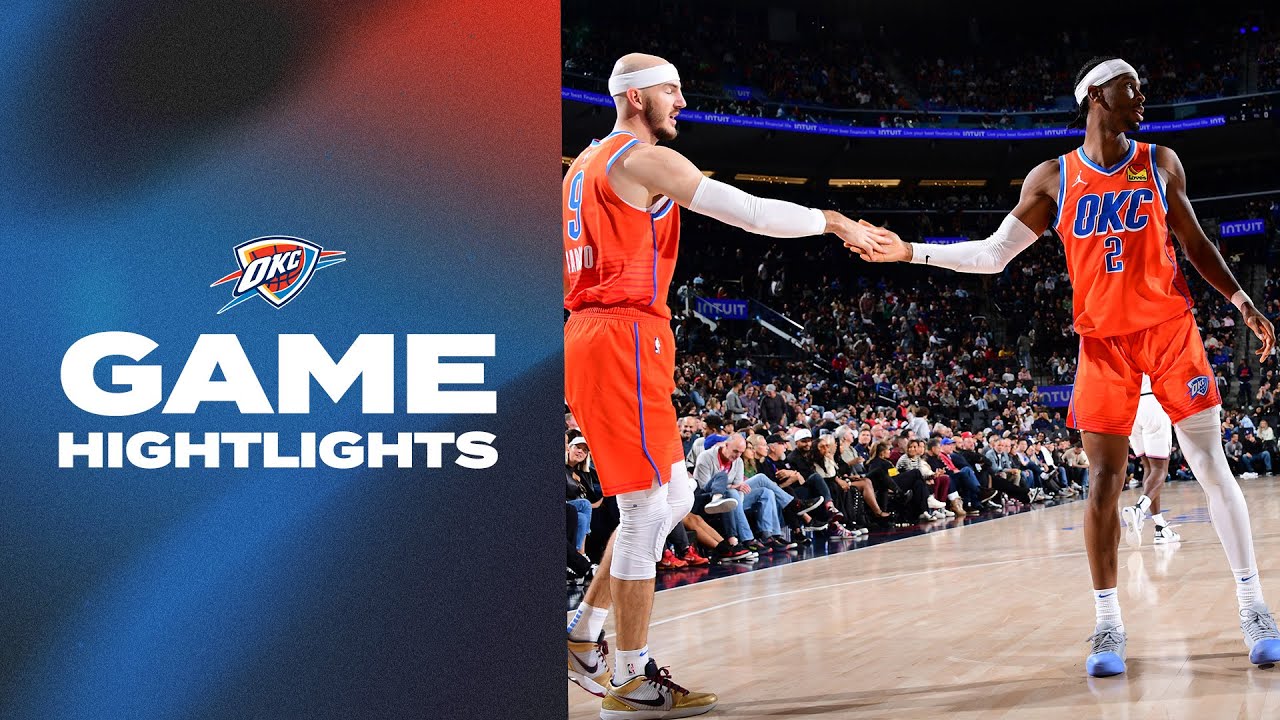 OKC Thunder at LA Clippers | Game Highlights | November 2, 2024