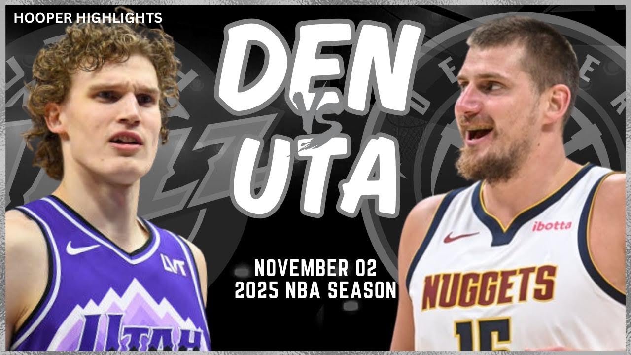 Denver Nuggets vs Utah Jazz Full Game Highlights | Nov 2 | 2025 NBA Season