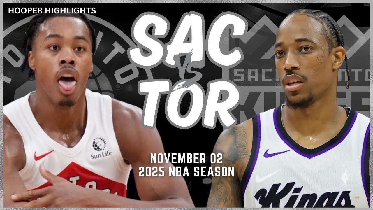 Sacramento Kings vs Toronto Raptors Full Game Highlights | Nov 2 | 2025 NBA Season