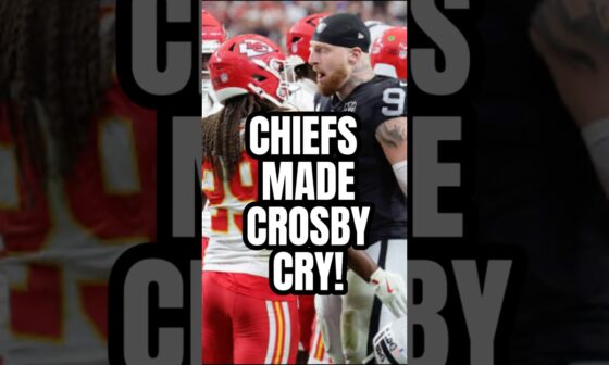 🚨Chiefs BARELY TRY & BEAT RAIDERS SO BAD Maxx Crosby CRIED😂 #chiefs #nfl #kansascitychiefs