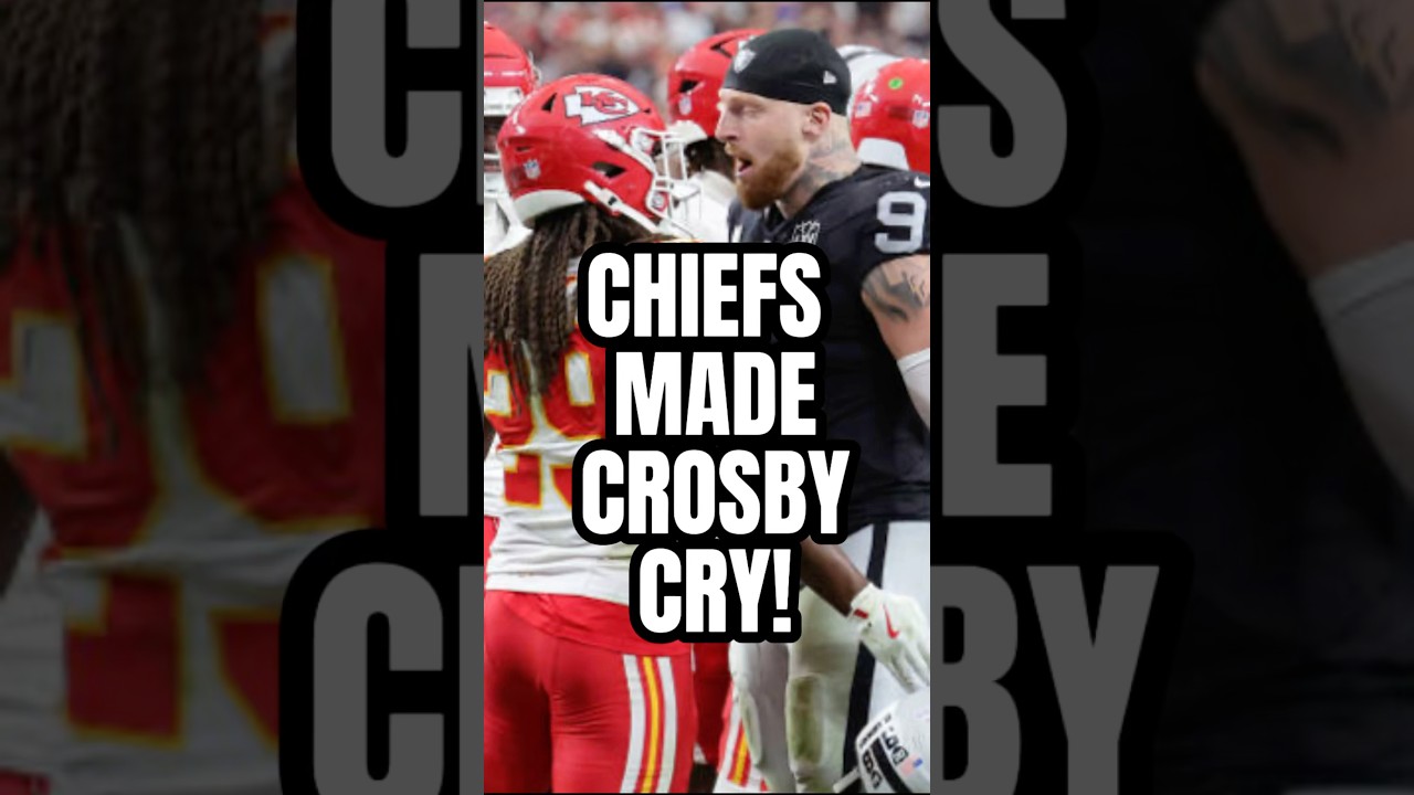 🚨Chiefs BARELY TRY & BEAT RAIDERS SO BAD Maxx Crosby CRIED😂 #chiefs #nfl #kansascitychiefs