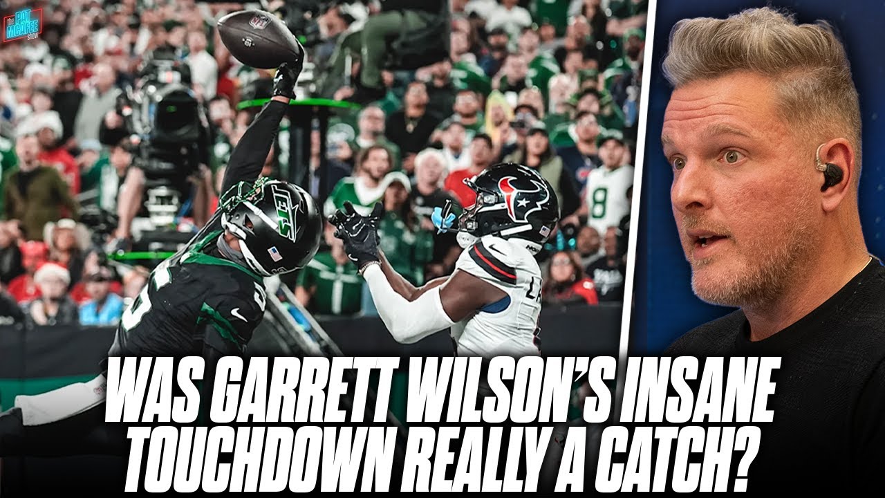 Garrett Wilson Adds Touchdown To "We Don't Know What An NFL Catch Is" List | Pat McAfee Show