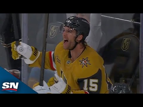 Noah Hanifin Beats The Buzzer For A Game-Tying Golden Knights Goal