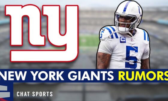 NY Giants Rumors: Anthony Richardson Trade?