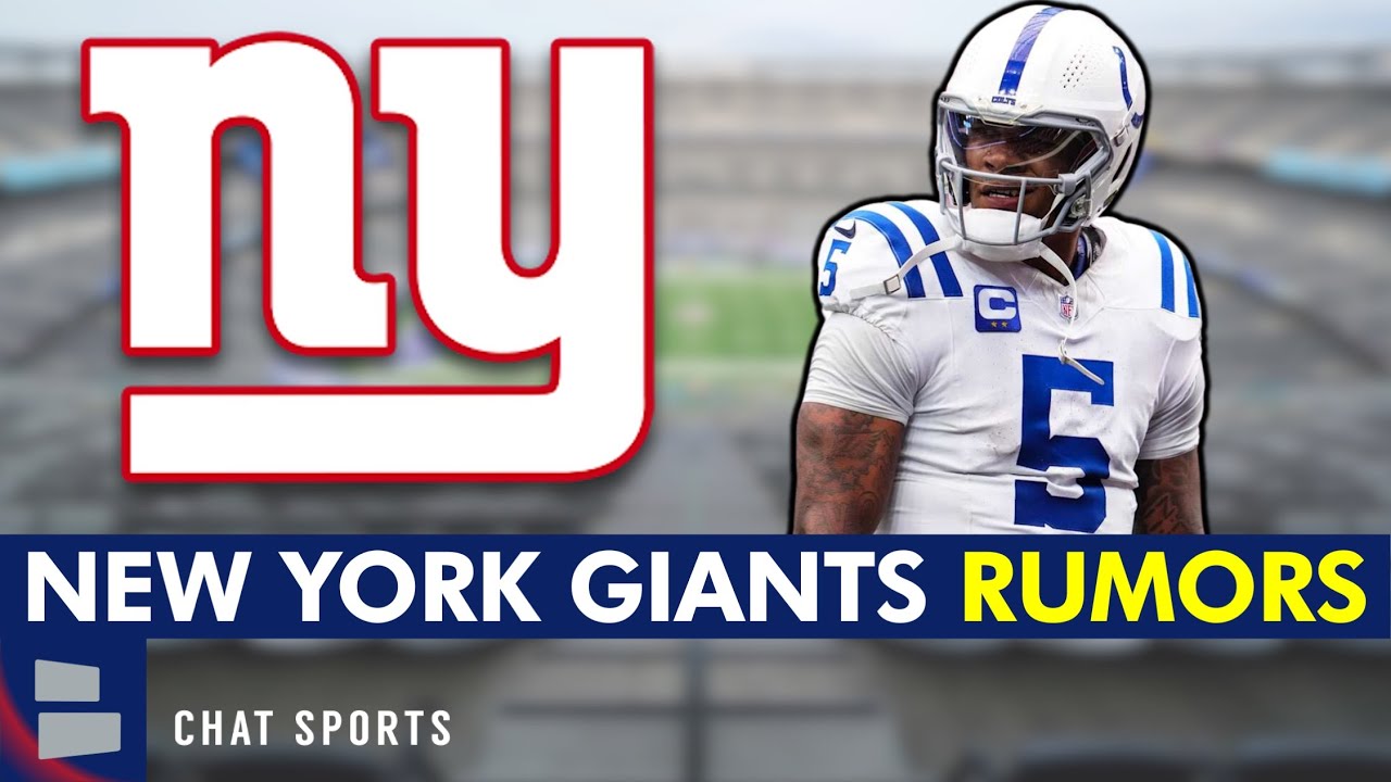 NY Giants Rumors: Anthony Richardson Trade?