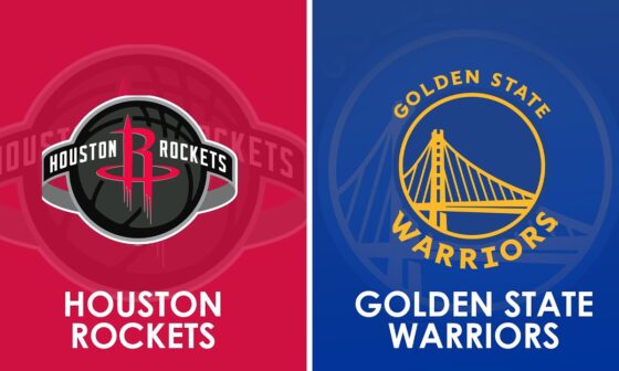 Houston Rockets vs Golden State Warriors NBA Live Scoreboard