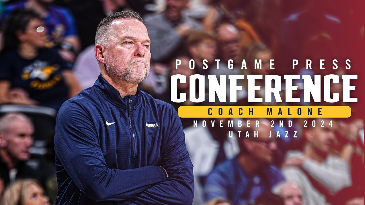 Coach Malone Full Postgame Press Conference vs. Utah Jazz 🎙 | 11/2/24