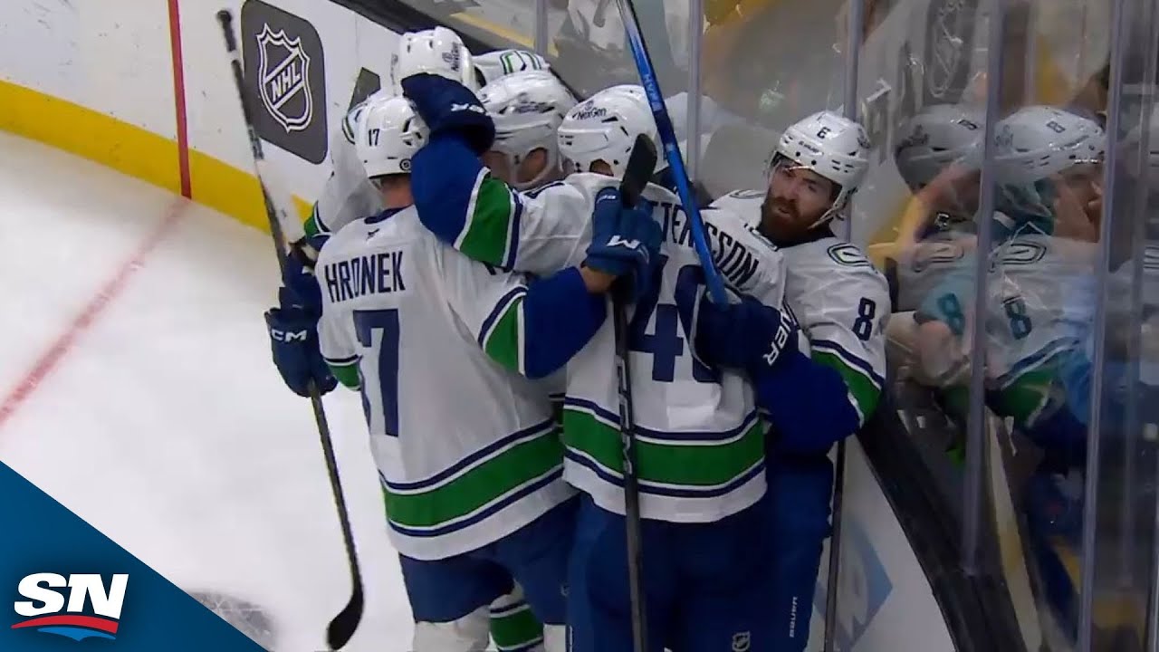 Pius Suter Pots Second Goal To Give Canucks Lead With 26 Seconds Left