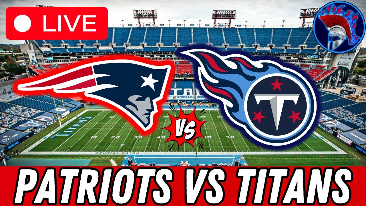 New England Patriots vs Tennessee Titans NFL Football Week 9 LIVESTREAM Watch Party and Reaction!