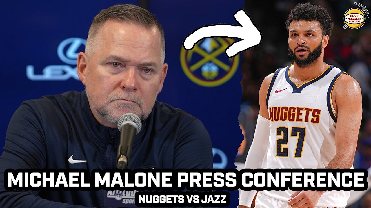 Michael Malone on Jamal Murray Injury & More after Nuggets Win vs Jazz