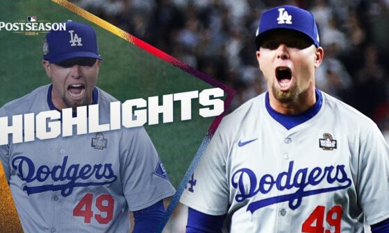 Blake Treinen was DOMINANT in October for the World Champion Dodgers! (2024 Postseason highlights)