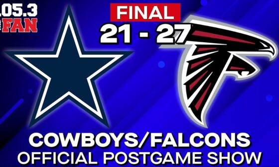 Cowboys 21, Falcons 27: Official Dallas Cowboys Postgame Show