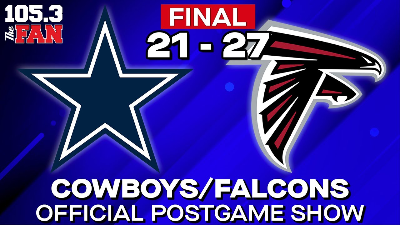 Cowboys 21, Falcons 27: Official Dallas Cowboys Postgame Show