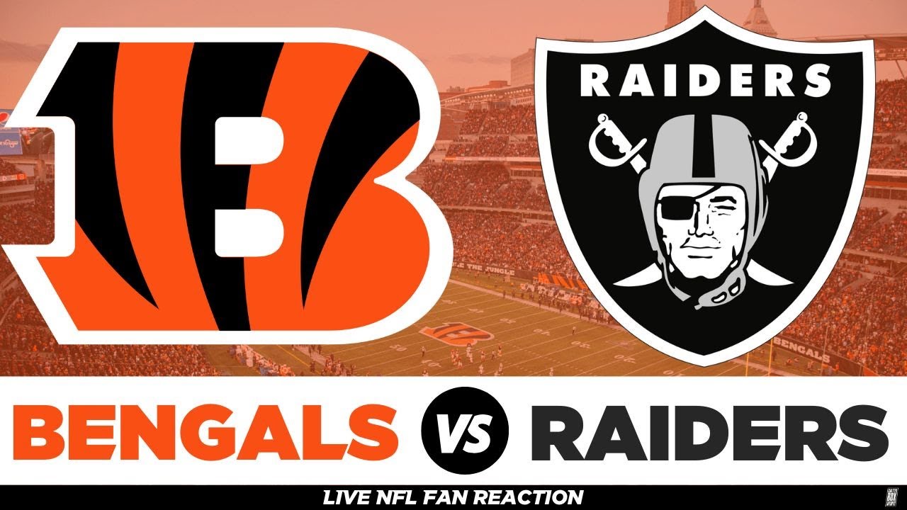 Cincinnati Bengals vs Las Vegas Raiders LIVE NFL Scoreboard, Play-By-Play, Highlights, Reaction