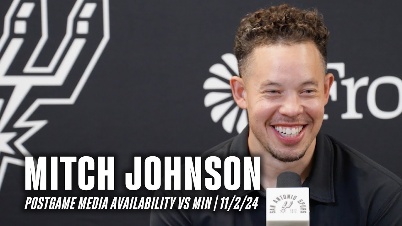 Mitch Johnson's Postgame vs Minnesota Timberwolves | 11.2.2024