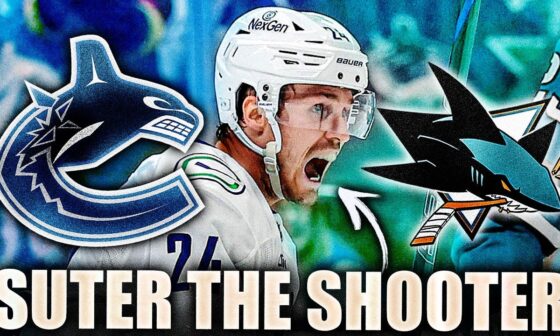 THE CANUCKS HAVE A NEW ELITE SNIPER: WELCOME PIUS SHOOTER (Vancouver VS San Jose Sharks)