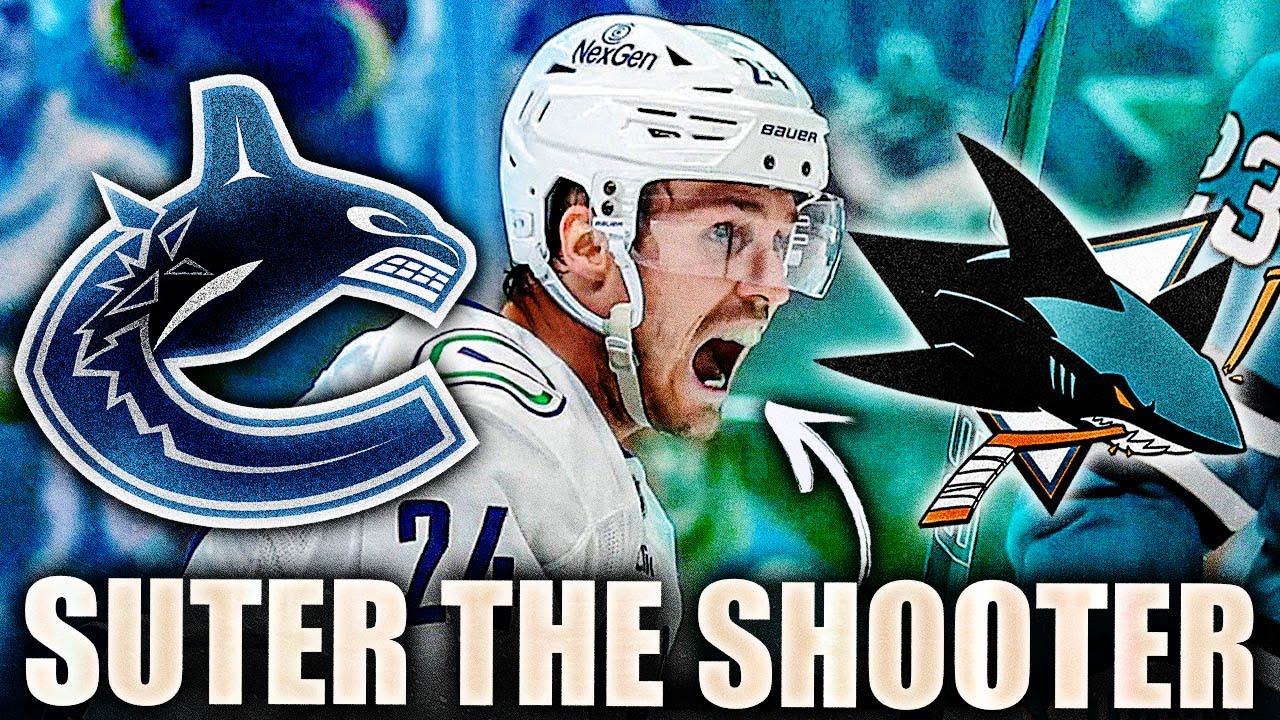 THE CANUCKS HAVE A NEW ELITE SNIPER: WELCOME PIUS SHOOTER (Vancouver VS San Jose Sharks)