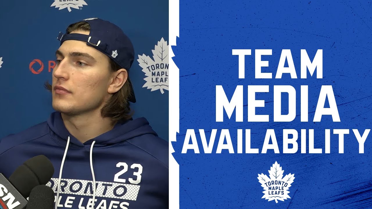 Maple Leafs Media Availability | Pregame at Minnesota Wild | November 03, 2024