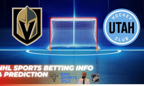 Las Vegas Golden Knights VS Utah Hockey Club : NHL Betting Info For 11/2/24