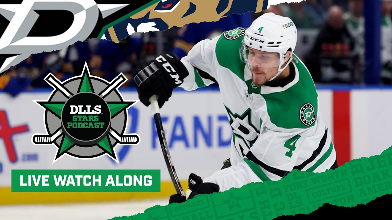 WATCHALONG: Dallas Stars vs Florida Panthers in Finland | DLLS Stars Podcast