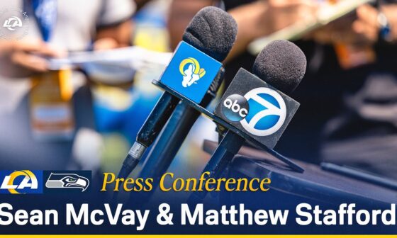 Sean McVay & Matthew Stafford Address The Media Following Seahawks Win