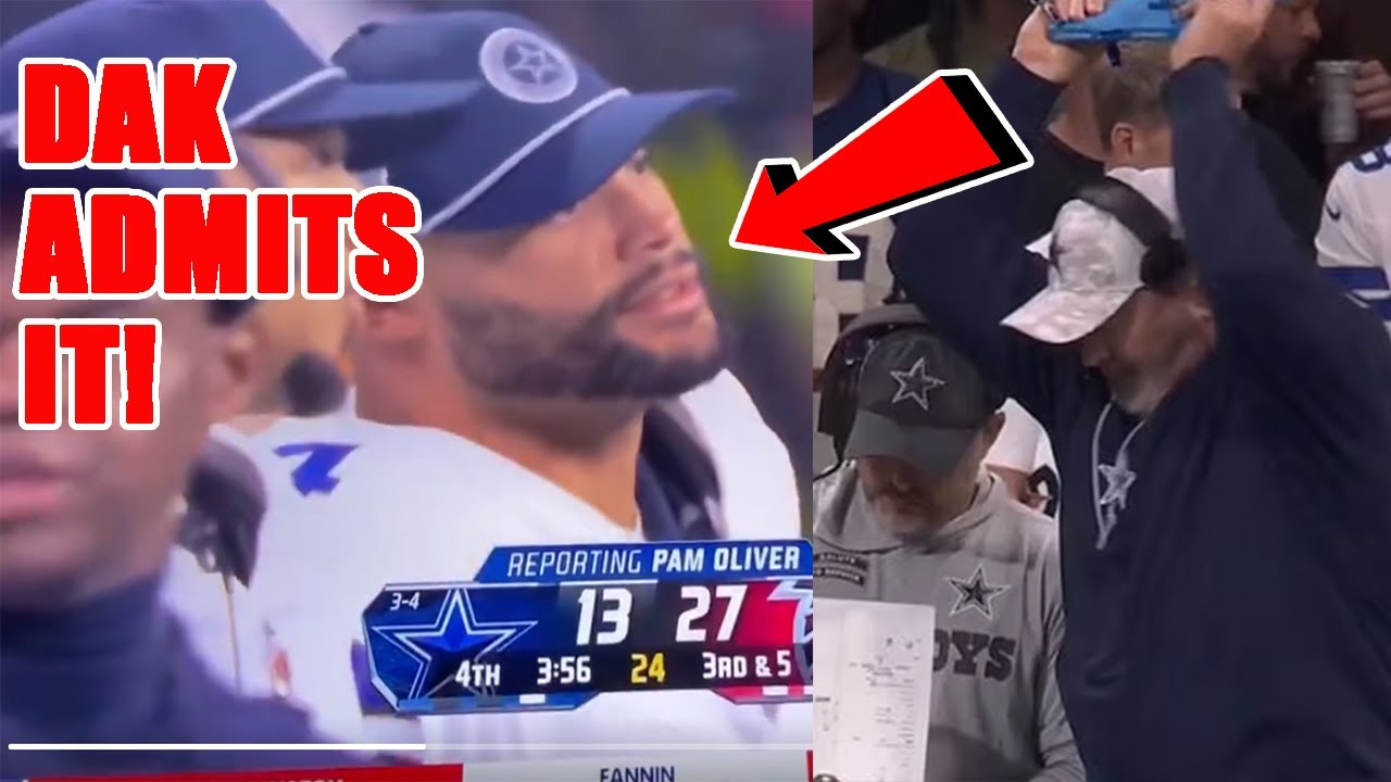 Dallas Cowboys IMPLODE! Dak drops MASSIVE F-BOMB on TV as Mike McCarthy SNAPS in DISASTROUS LOSS!