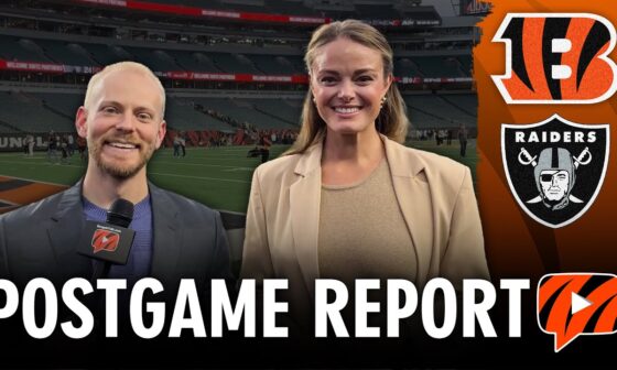 Postgame Report: Joe Burrow’s 5 Touchdowns Lead Bengals to WIN Over Raiders