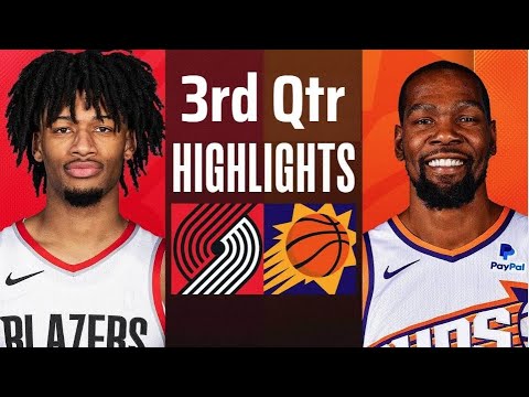 Phoenix Suns vs. Portland Trail Blazers 3rd QTR Full Highlights - Nov 2 - 2024 NBA Highlights