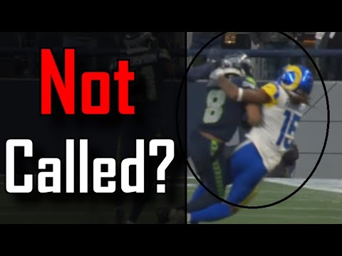 Should this have been a penalty? | Los Angeles Rams Vs Seattle Seahawks