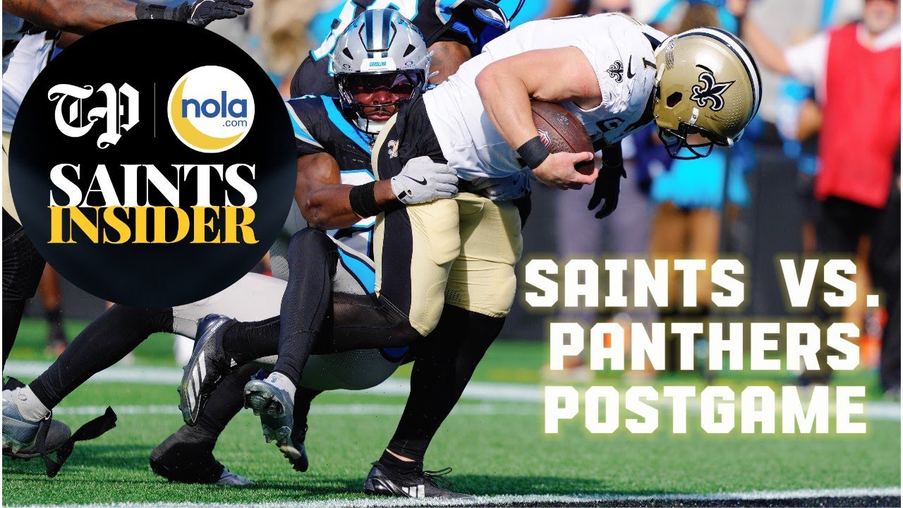 Saints at Panthers postgame show