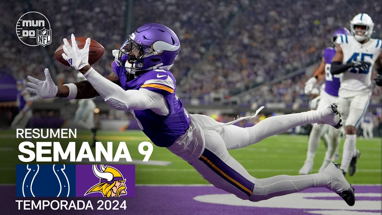 Indianapolis Colts vs. Minnesota Vikings | Resumen NFL en español - Semana 9 | NFL Highlights 2024