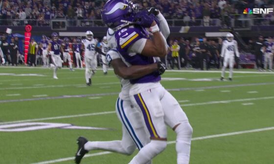 The Vikings find the redzone with this 41-yard bomb to Justin Jefferson