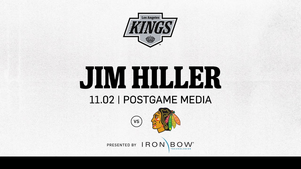 Head Coach Jim Hiller | 11.02 LA Kings lose to Chicago Blackhawks in a Shootout